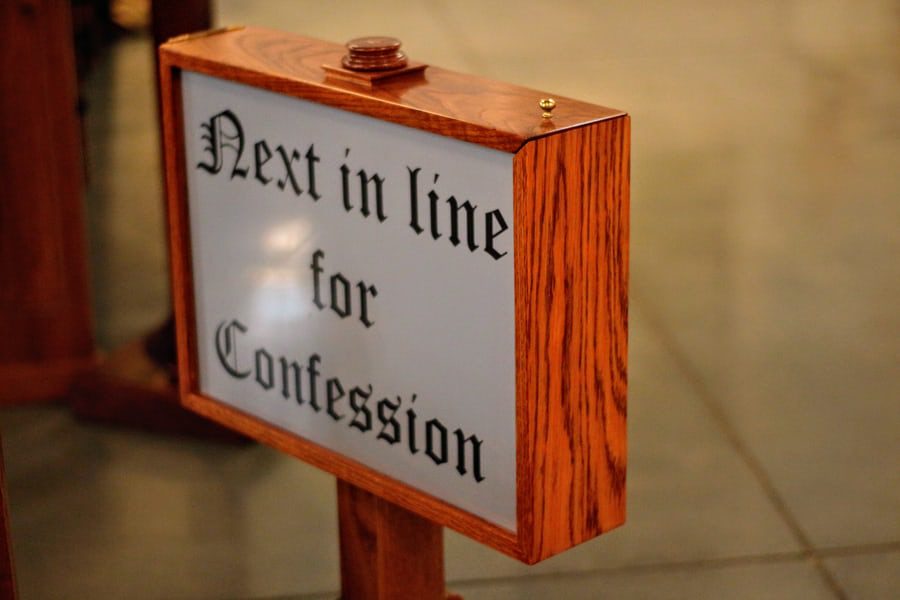 Confessions Schedule