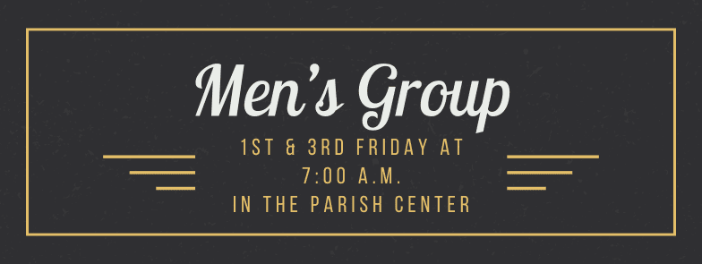 St. Joseph’s Men’s Group