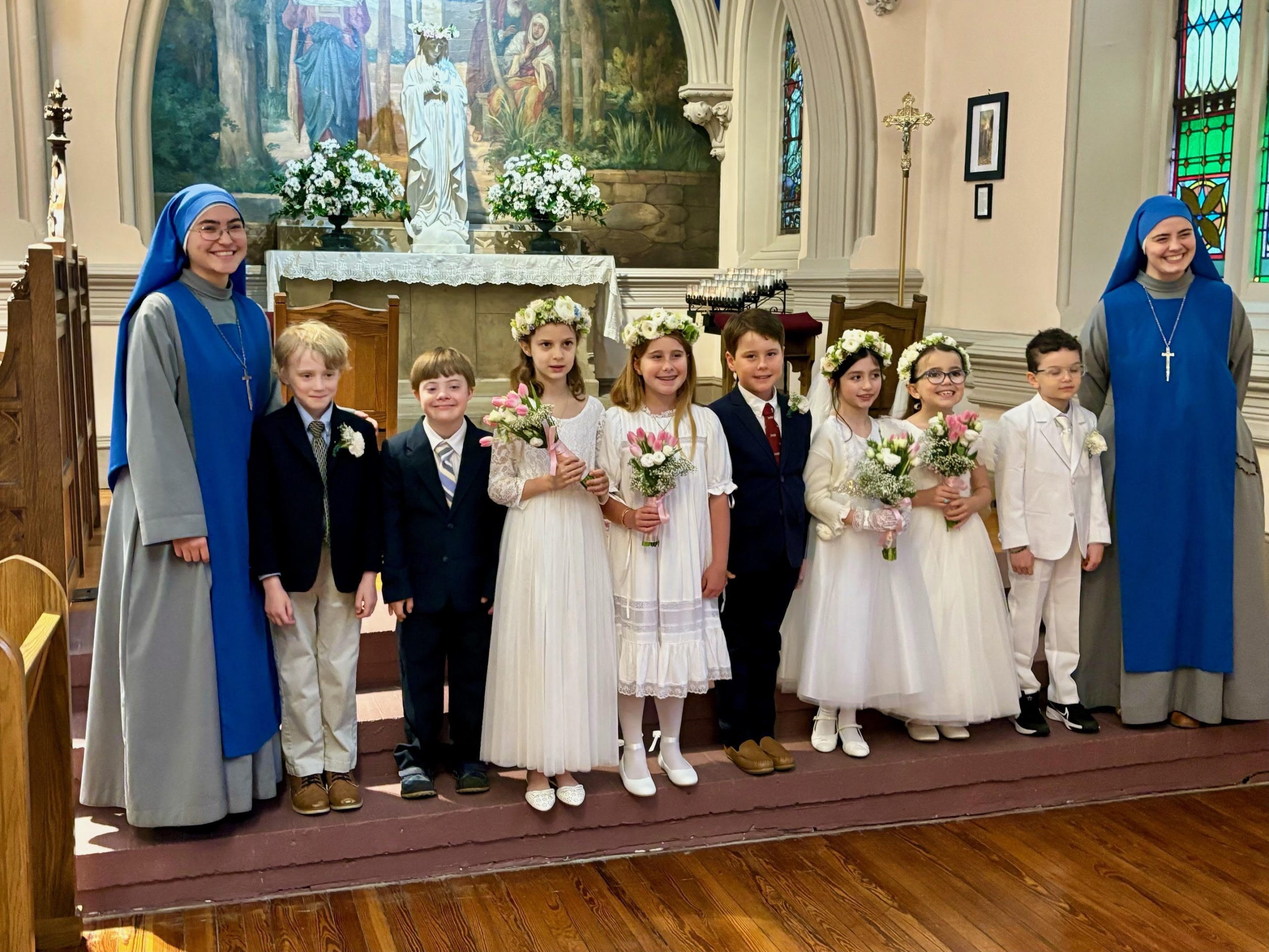 Congrats to the student who received their 1st communion this year!